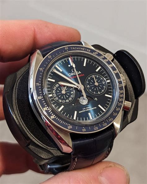 omega speedmaster moonphase review.